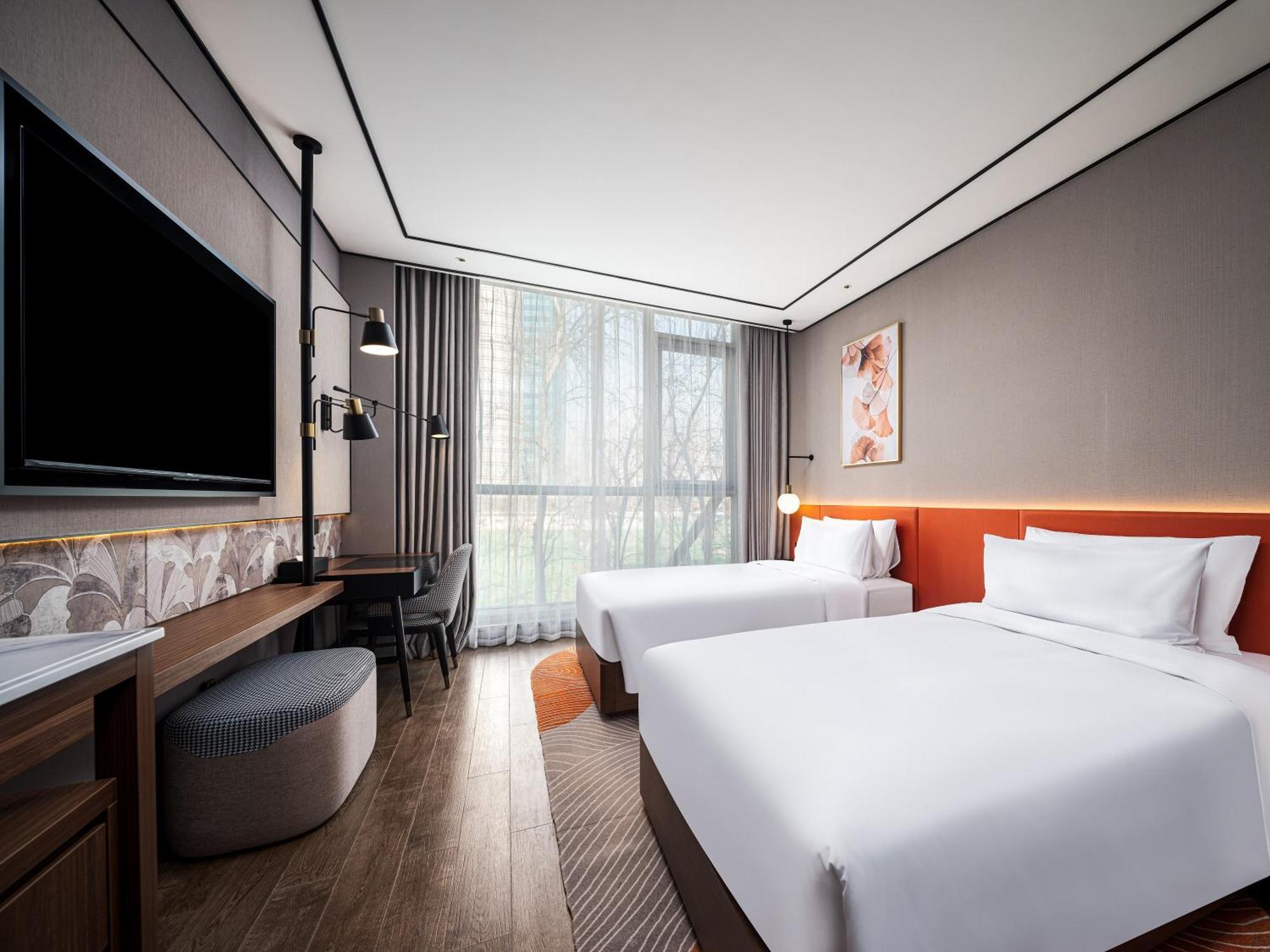 Hilton Garden Inn Beijing Guomao المظهر الخارجي الصورة